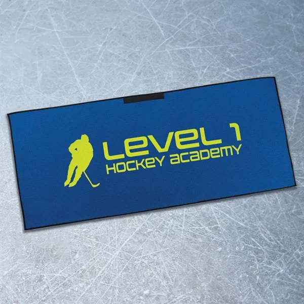 4.8 lbs/doz 17" x 40" screen printed waffle towel... from ASI 73520 Neet Feet / Kanata Towels