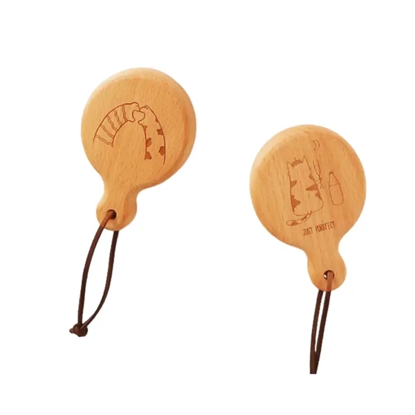 2-in-1 wooden handle bottle opener with magnet with imprint... from ASI 37218 Athena Promo (tm)