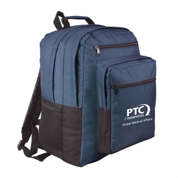 Deluxe Backpack w/ 2 Double Zippered Main Compartment... from ASI 39820 Opusline (Benmex) / Opus Line