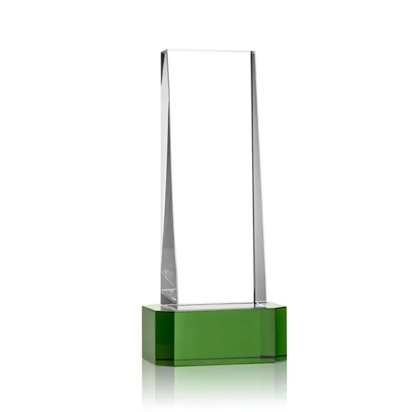 The impressive Milnerton Optical Crystal Award on an Emerald Crystal Base... from ASI 84592 St Regis Group / St Regis