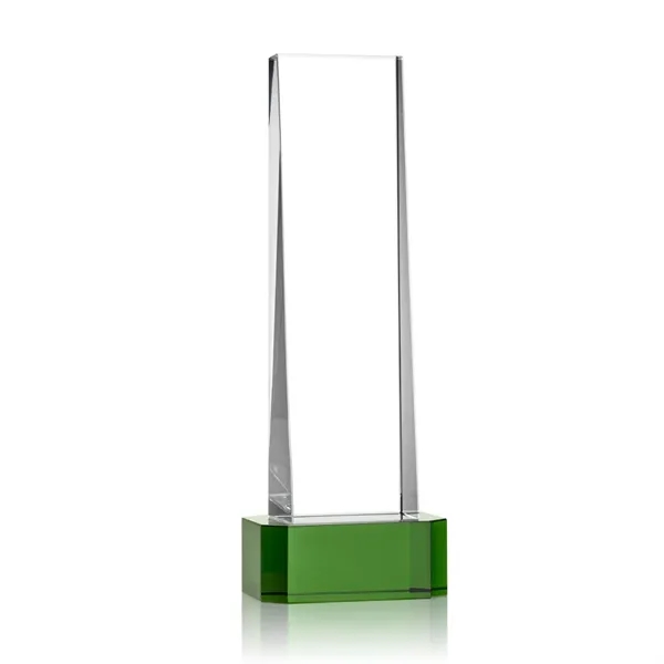 The Milnerton Optical Crystal Award on Emerald Crystal Base features a... from ASI 84592 St Regis Group / St Regis