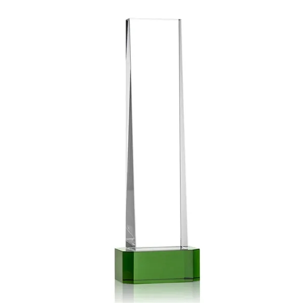 The Milnerton Optical Crystal Award on Emerald Crystal Base features a... from ASI 84592 St Regis Group / St Regis