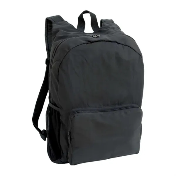 Foldable Backpack w/ Zippered Front Pocket... from ASI 39820 Opusline (Benmex) / Opus Line