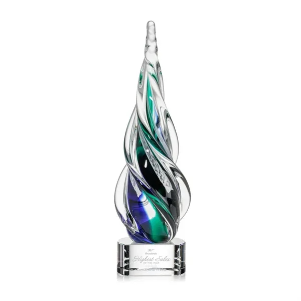 The Alderon Award is a unique piece featuring large clear swirls... from ASI 84592 St Regis Group / St Regis