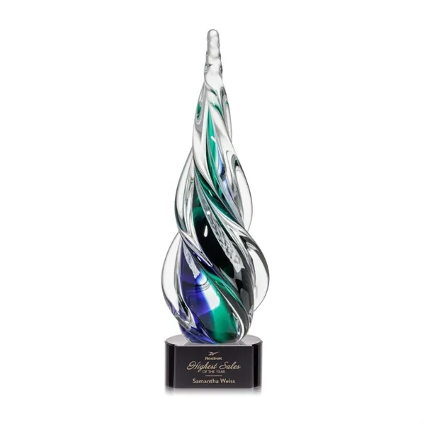 The Alderon Award is a unique piece featuring large clear swirls... from ASI 84592 St Regis Group / St Regis