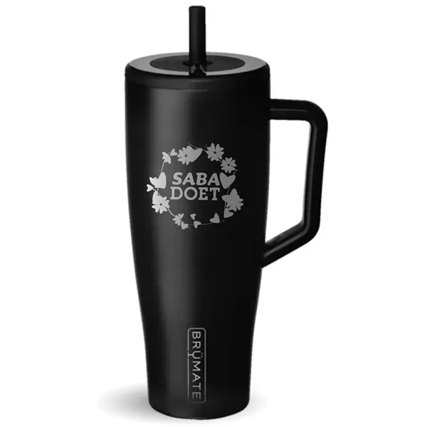 BruMate Era 40oz Tumbler 100% Leakproof, cup-holder friendly, stainless steel straw,... from ASI 72657 Active Life Promo / Apres Ski Active Life