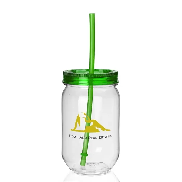 22 oz. Mason Jar Tumbler... from ASI 31517 Admart Products