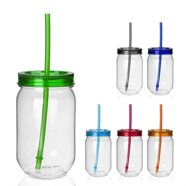 22 oz. Mason Jar Tumbler... from ASI 31517 Admart Products