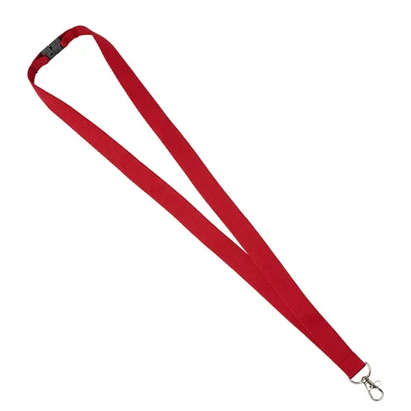 3/4" polyester strap lanyard with lobster claw hardware and breakaway release... from ASI 62660 Innovation Line