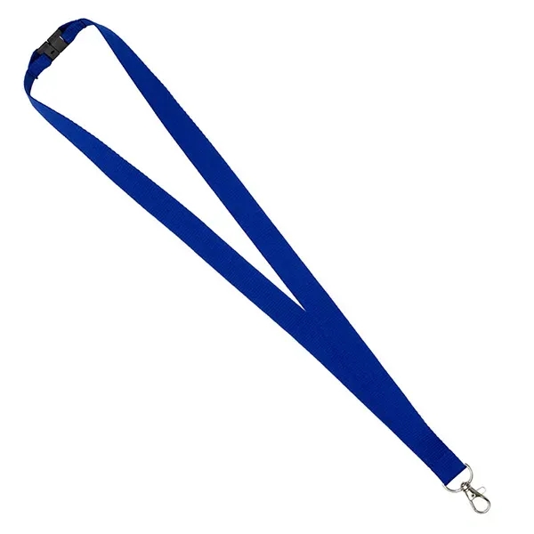 3/4" polyester strap lanyard with lobster claw hardware and breakaway release... from ASI 62660 Innovation Line