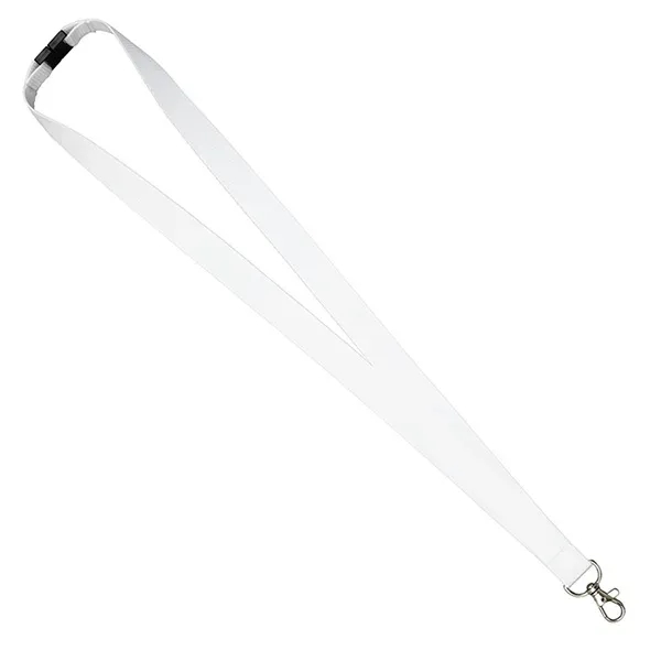 3/4" polyester strap lanyard with lobster claw hardware and breakaway release... from ASI 62660 Innovation Line