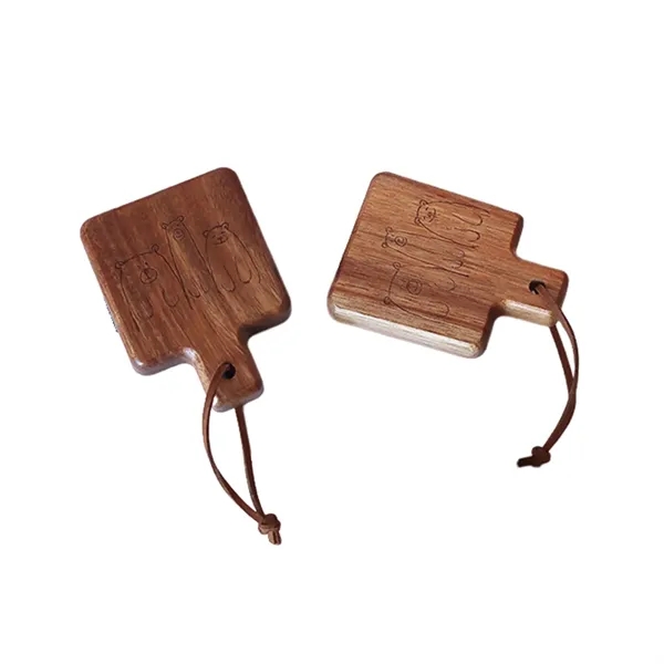 2-in-1 acacia wooden handle bottle opener with magnet and imprint option... from ASI 37218 Athena Promo (tm)
