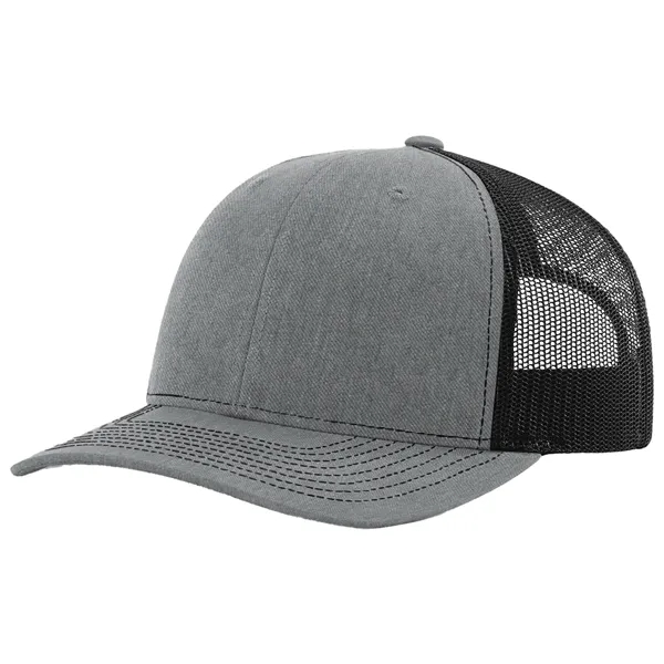 Richardson 112+ R-FLEX snapback six-panel cotton and polyester trucker cap with... from ASI 74601 Calico