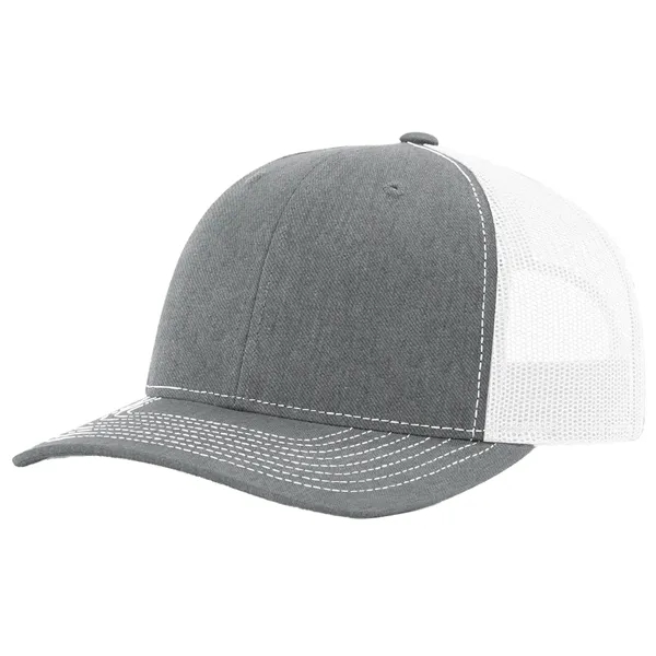 Richardson 112+ R-FLEX snapback six-panel cotton and polyester trucker cap with... from ASI 74601 Calico