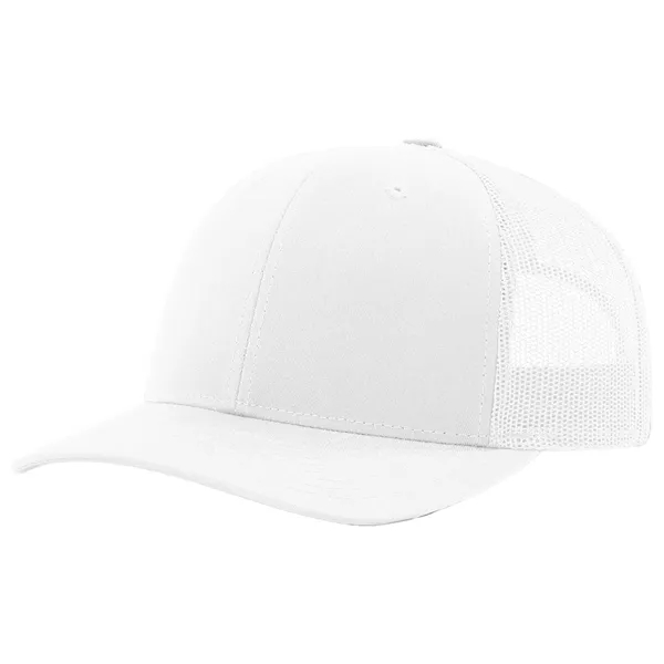 Richardson 112+ R-FLEX snapback six-panel cotton and polyester trucker cap with... from ASI 74601 Calico