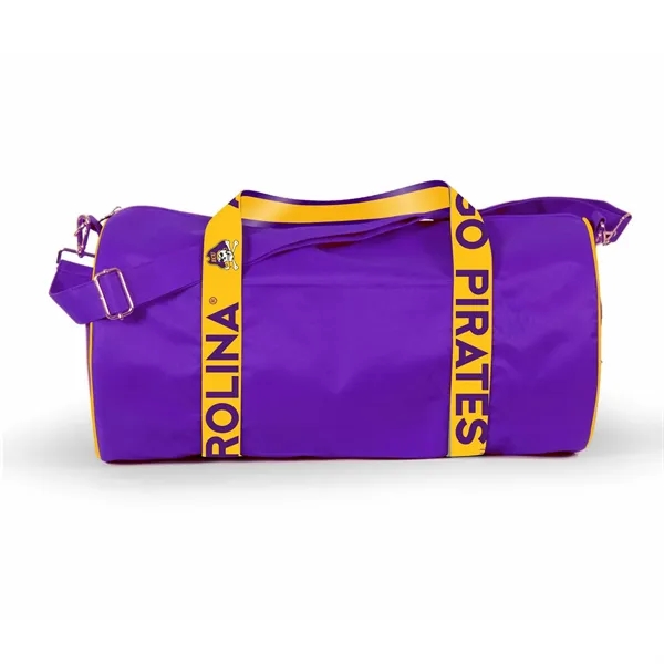 A polycanvas Duffel bag with decorated strap, a zipper closure.... from ASI 66230 Landes Inc