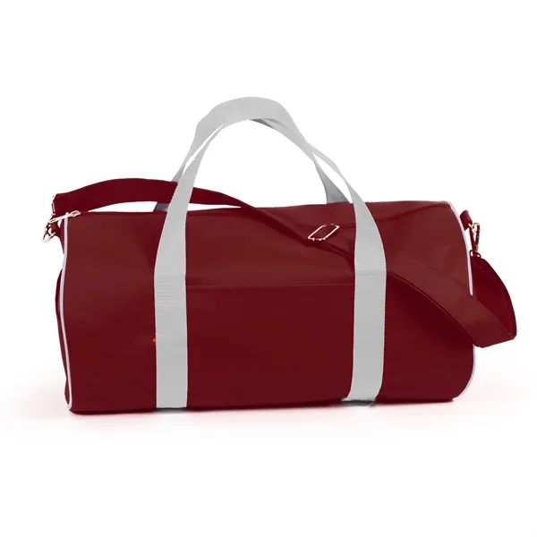 Polycanvas club duffel bag with zipper closure and a strap.... from ASI 66230 Landes Inc