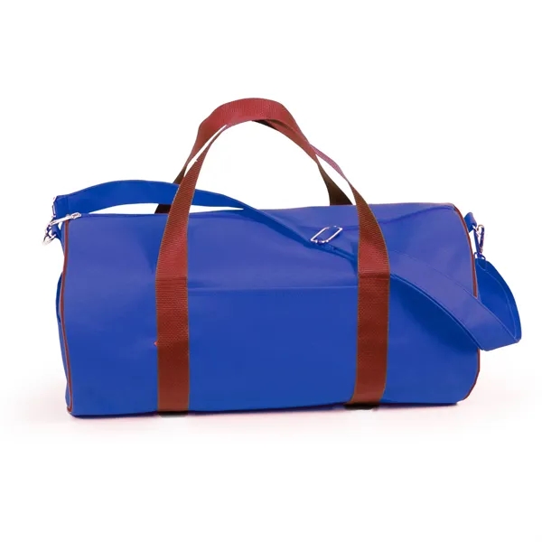Polycanvas club duffel bag with zipper closure and a strap.... from ASI 66230 Landes Inc
