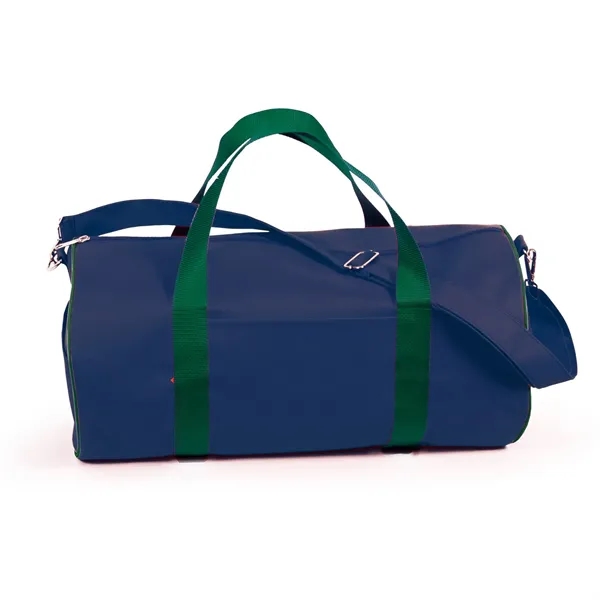 Polycanvas club duffel bag with zipper closure and a strap.... from ASI 66230 Landes Inc