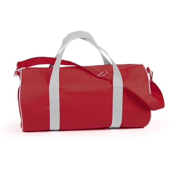 Polycanvas club duffel bag with zipper closure and a strap.... from ASI 66230 Landes Inc