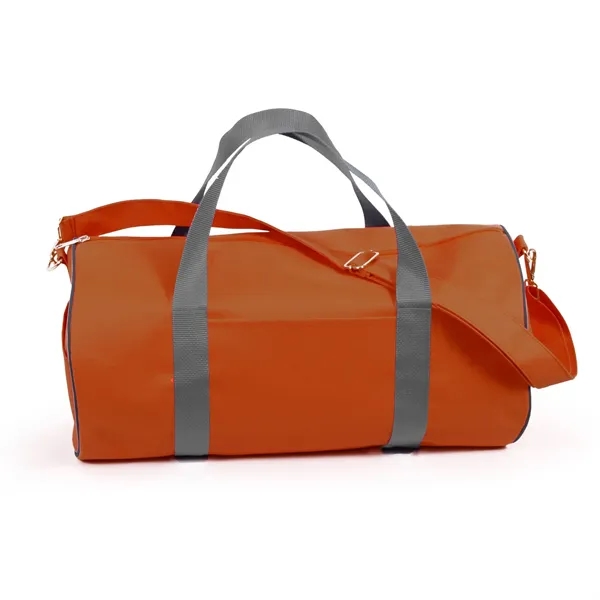 Polycanvas club duffel bag with zipper closure and a strap.... from ASI 66230 Landes Inc