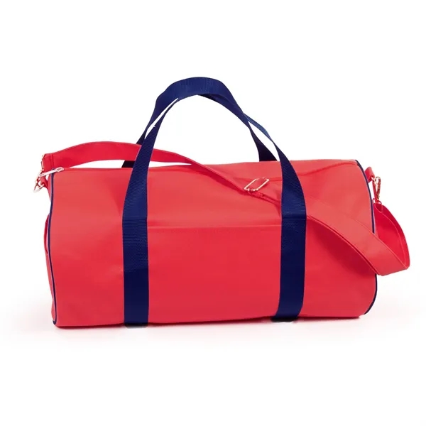 Polycanvas club duffel bag with zipper closure and a strap.... from ASI 66230 Landes Inc