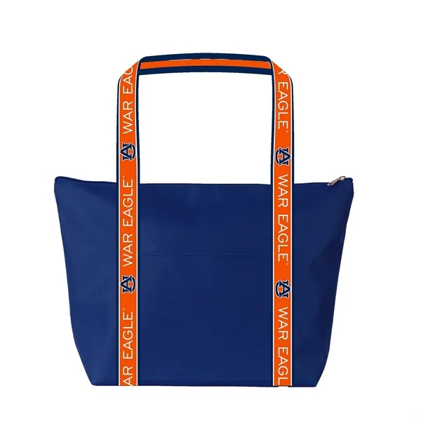 Polycanvas tote bag with zipper closure.... from ASI 66230 Landes Inc