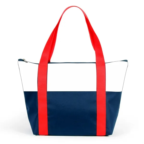 Club tote bag with top color panel with strap and hanging... from ASI 66230 Landes Inc