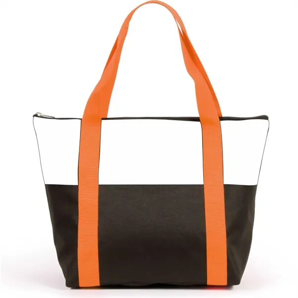 Club tote bag with top color panel with strap and hanging... from ASI 66230 Landes Inc