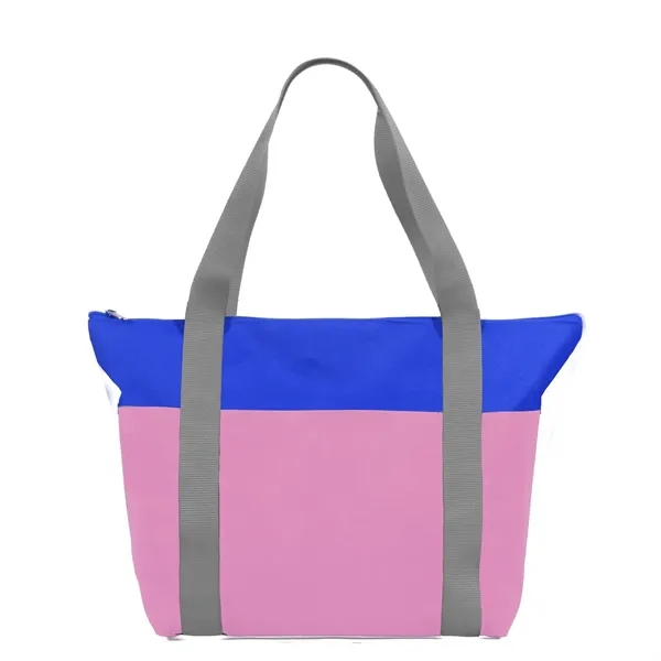 Polycanvas tote bag with tri-divided pocket and back.... from ASI 66230 Landes Inc