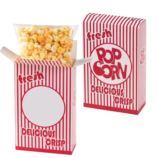 Closed top cheddar popcorn box... from ASI 71685 Midnite Snax®