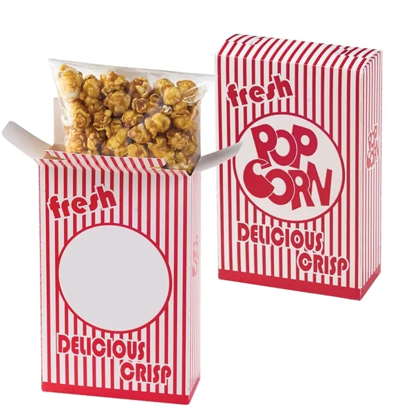 Closed top caramel popcorn box... from ASI 71685 Midnite Snax®