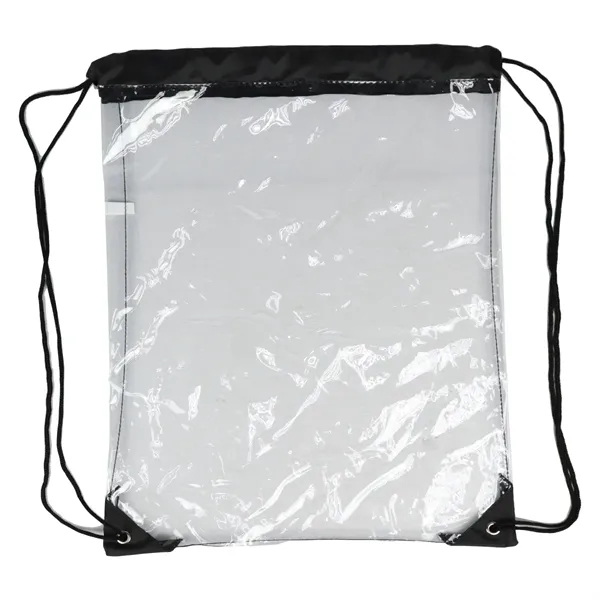 Clear TPU Festival Concert drawstring bag with straps... from ASI 57655 STOPNGO Line