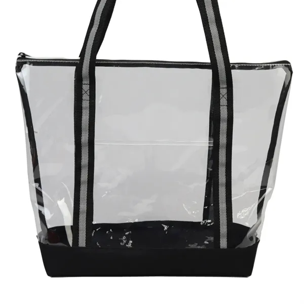 Clear Jumbo TPU Tote Bag For Picnic and Outdoor Events... from ASI 57655 STOPNGO Line