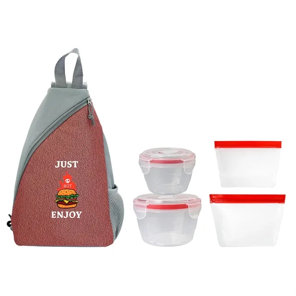 SPECK SLING NESTED BAGGED LUNCH SET... from ASI 30208 A P Specialties / AP Specialties