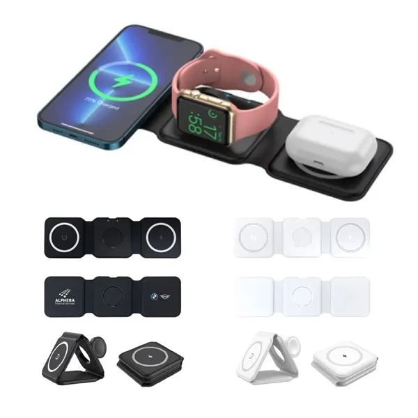 3 in 1 Foldable wireless charger... from ASI 39820 Opusline (Benmex) / Opus Line