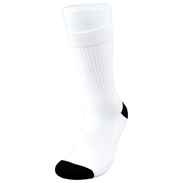 Pair of calf-length athletic crew socks with Direct to Garment 360... from ASI 62660 Innovation Line