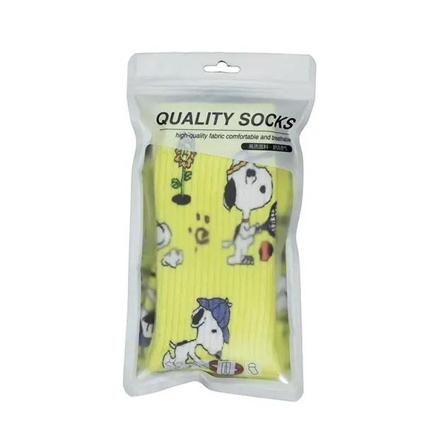 Pair of calf-length athletic crew socks with Direct to Garment 360... from ASI 62660 Innovation Line