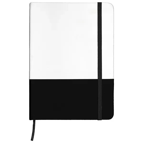 Notebook with 80 lined pages, pen loop, matching color bookmark and... from ASI 62660 Innovation Line
