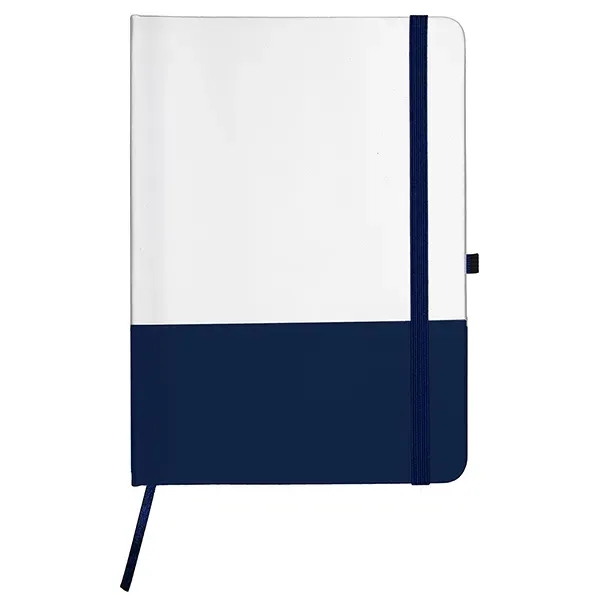 Notebook with 80 lined pages, pen loop, matching color bookmark and... from ASI 62660 Innovation Line