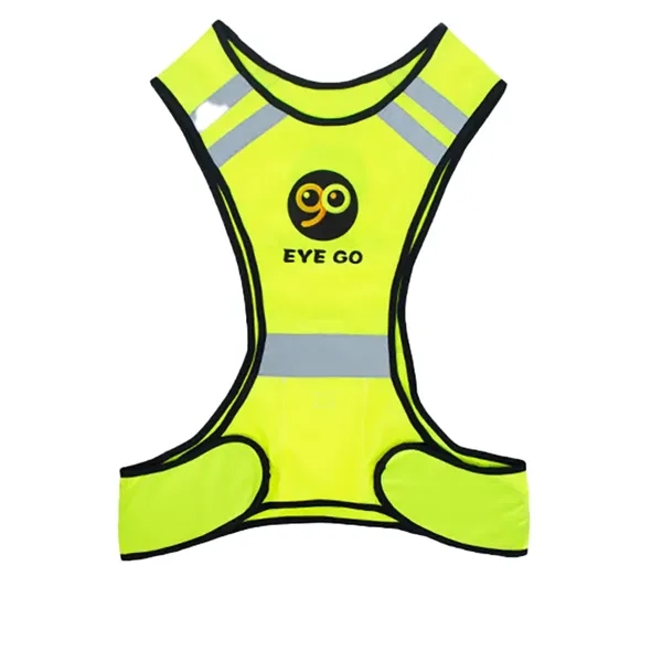 32"x24" Reflective Safety X-Vest w/full color imprint on front & back... from ASI 49891 Discount Marketing Products / DMP