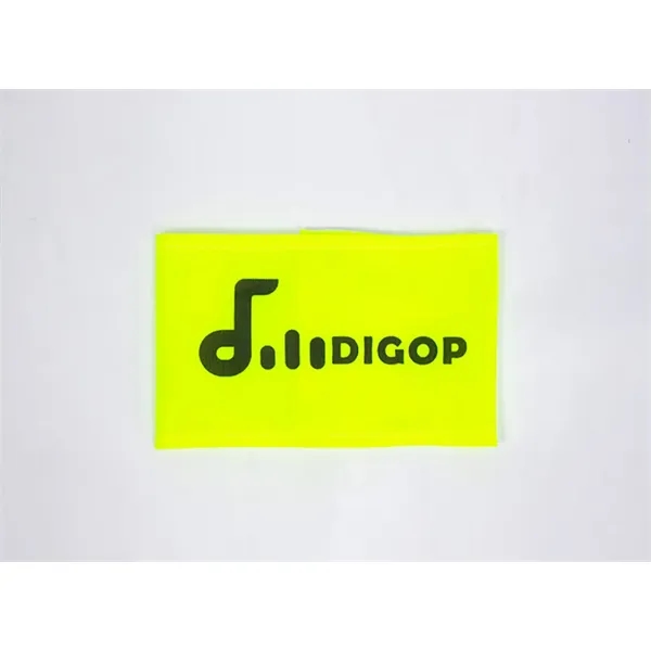 4"x14" Reflective Safety Arm Band full color imprint both sides, Orange... from ASI 49891 Discount Marketing Products / DMP