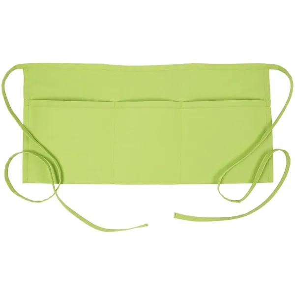 23"W x 11"L polycotton twill apron featuring a pouch divided into... from ASI 36558 Aprons, Etc.