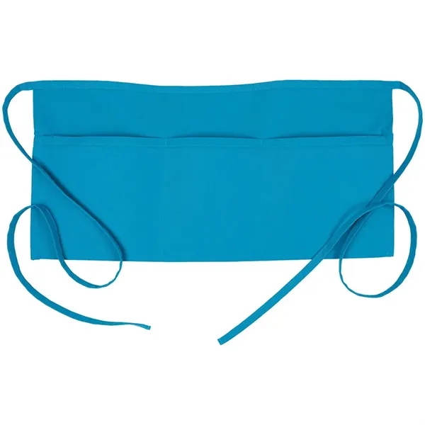 23"W x 11"L polycotton twill apron featuring a pouch divided into... from ASI 36558 Aprons, Etc.