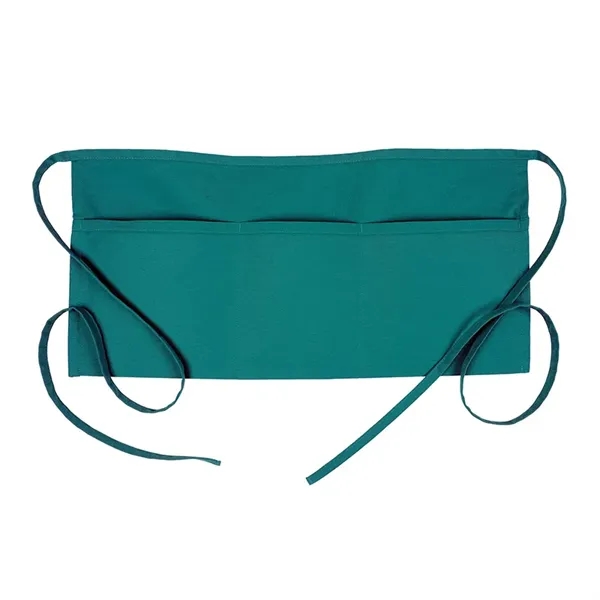 23"W x 11"L polycotton twill apron featuring a pouch divided into... from ASI 36558 Aprons, Etc.