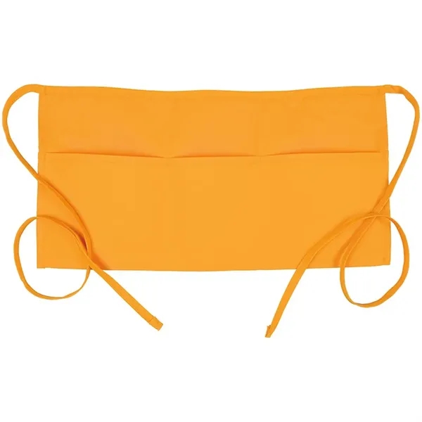 23"W x 11"L polycotton twill apron featuring a pouch divided into... from ASI 36558 Aprons, Etc.