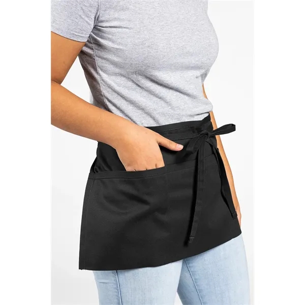 23"W X 11"L apron with 3 section pockets for item storage;... from ASI 36558 Aprons, Etc.