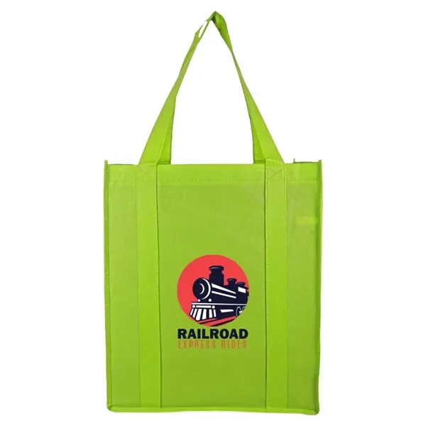 The Puddy Non-Woven Tote: spacious, durable, and stylish.... from ASI 67557 LimeLight Ent