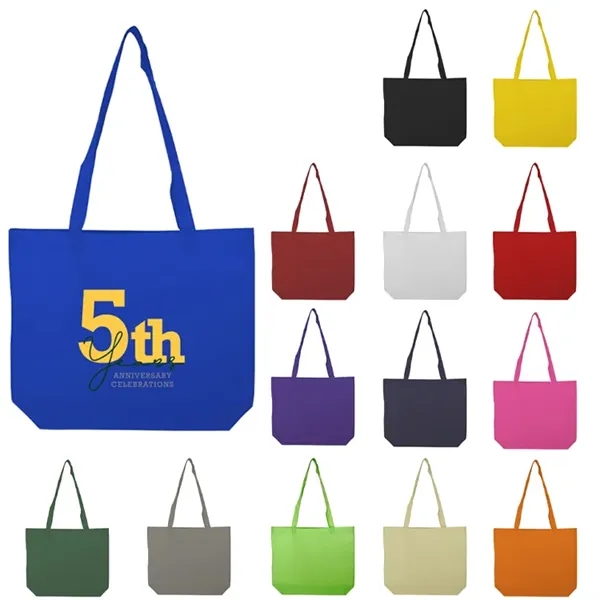 Discover Peterman Non-Woven Tote: stylish, practical, and spacious. C.... from ASI 67557 LimeLight Ent