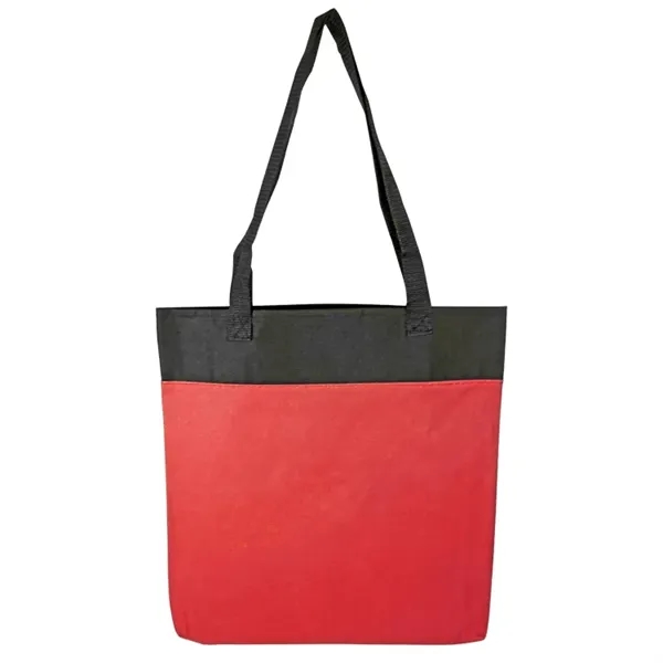 Vandelay Tote: Durable 600D, spacious design, pen loops. Customize for lasting... from ASI 67557 LimeLight Ent